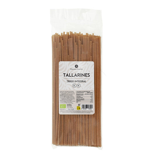 Tallarines de trigo integral ECO Planeta Huerto 500gr