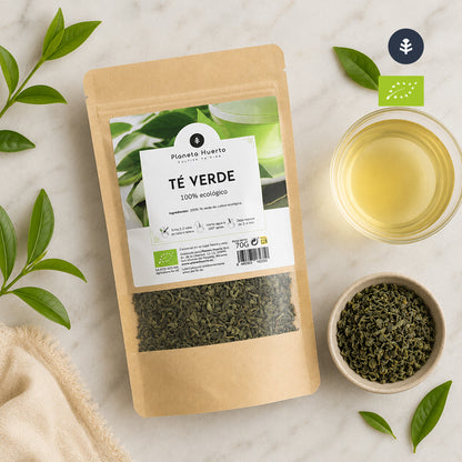 Té verde gunpowder ECO Planeta Huerto 70g