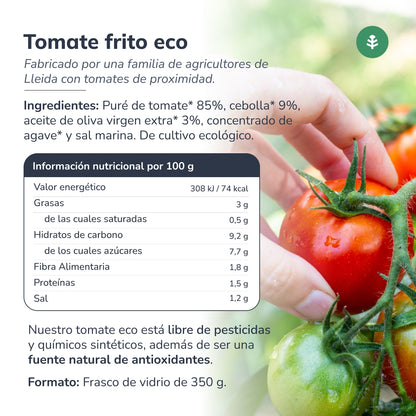 Tomate Frito ECO Planeta Huerto 350 g