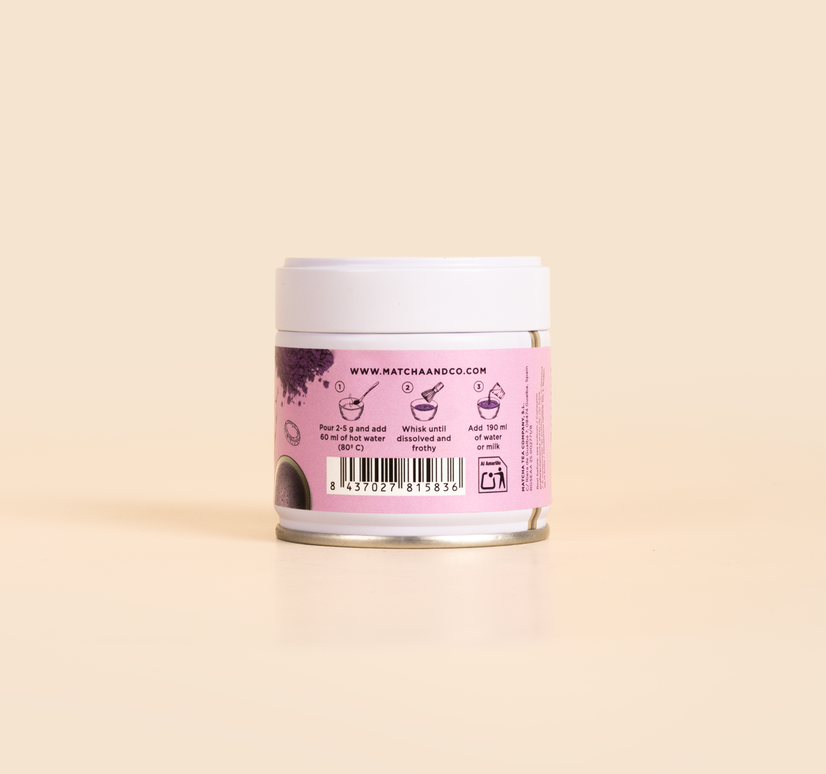 Etiquetado Ube en polvo Matcha & CO 50 g