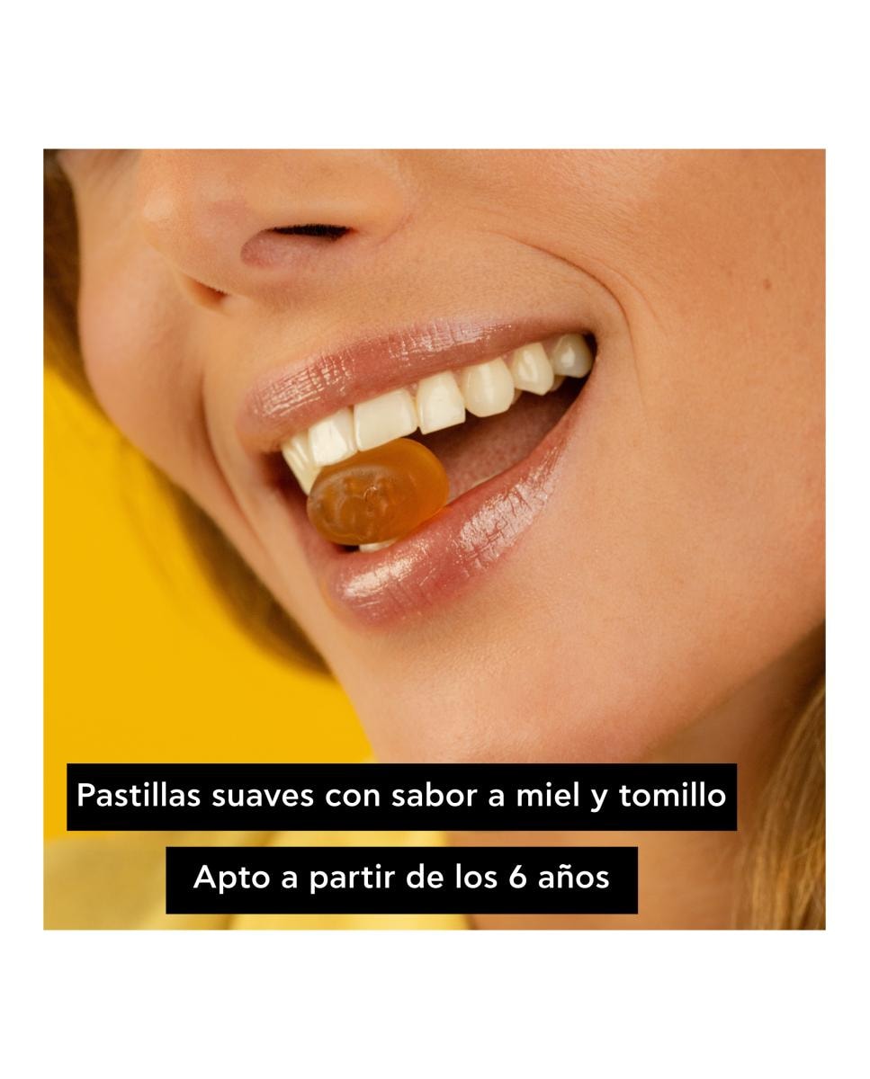 Pastillas Para el Dolor de Garganta Miel y Tomillo Apivita 45 g
